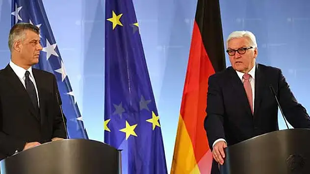 Steinmeier, Kosova Dışişleri Bakanı Thaçi ile görüştü