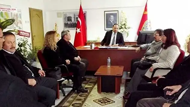STK temsilcilerinden Seydişehir Emniyet Müdürüne ziyaret