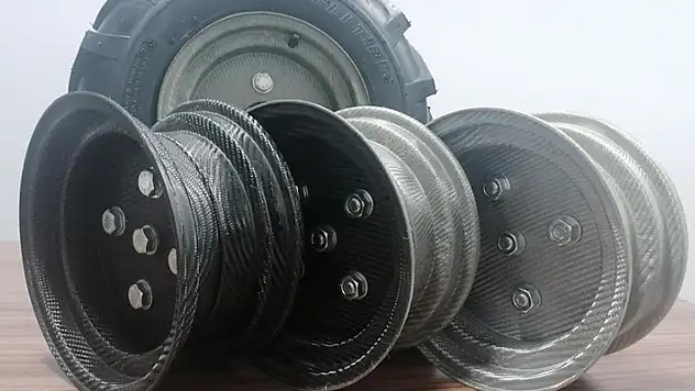 SÜ'de araçların yakıt tüketimini azaltmak için kompozit jant prototipleri geliştirildi
