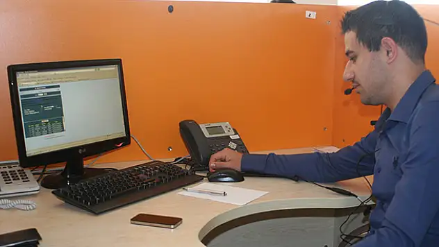 Su için de arıyorlar ambulans için de