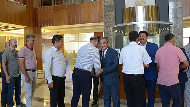 SÜ Rektörlüğünde bayramlaşma programı gerçekleşti