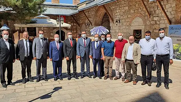 SÜ Rektörü Metin Aksoy'dan Ilgın'a ziyaret