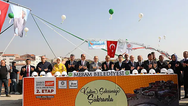 Şükran Kentsel Dönüşüm Projesi'nde ikinci etabın temeli atıldı