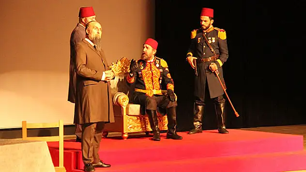 Sultan Abdülhamid'i konu alan tiyatro oyunu Beyşehir'de