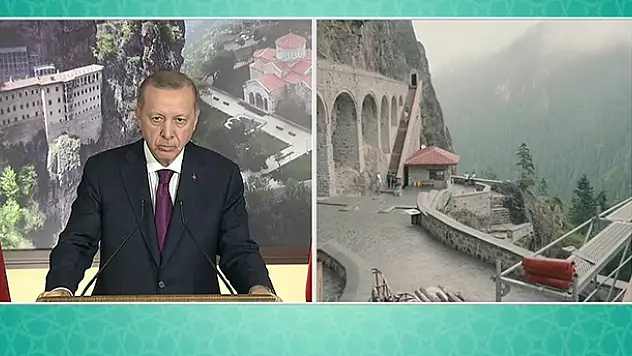 Sümela Manastırı ve Ayasofya Camii açıldı
