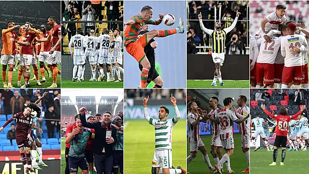Süper Lig'de 27. hafta maçları tamamlandı

