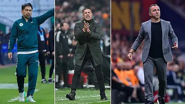 Süper Lig'de 18 takımın 13'ü hoca değiştirdi!