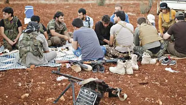 Suriye cephesinde iftar