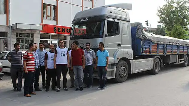 Suriyelilere un yardımı