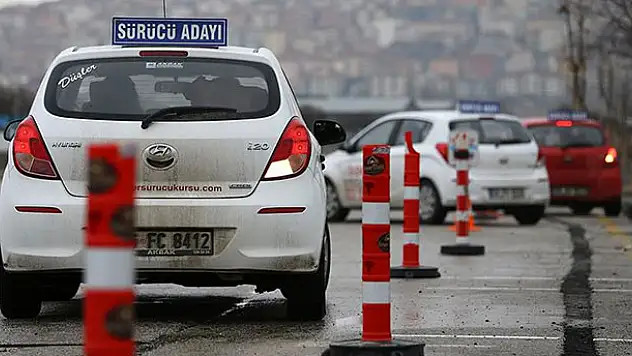 Sürücü kurslarına 'kota' geldi
