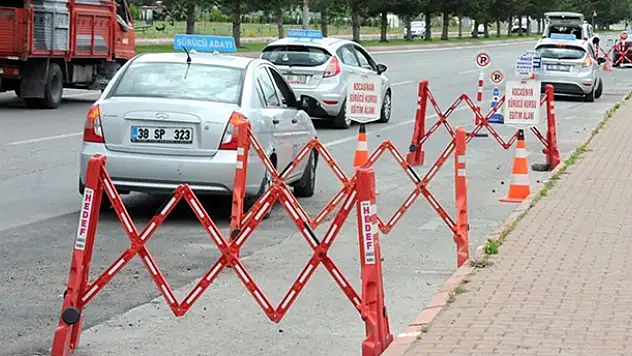 Sürücü kurslarında tüm önlemler alındı
