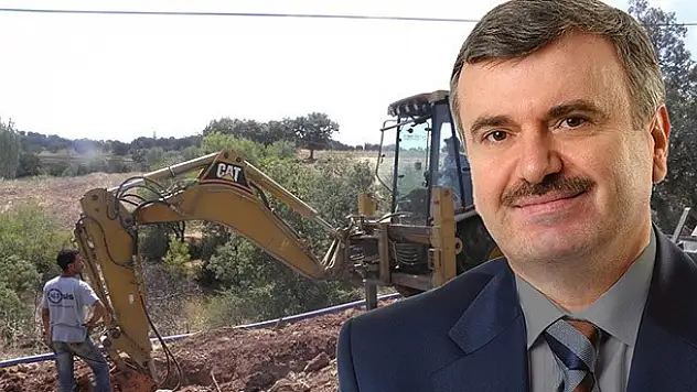 Susuz dört mahalleye can veren grup suyu çalışması tamamlandı