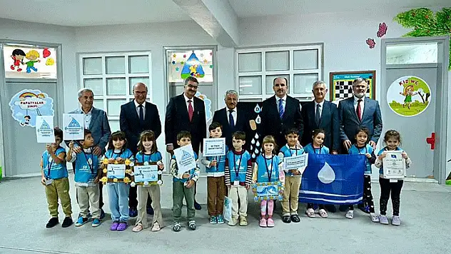'Suya ve çevreye duyarlı bir neslin yetiştiğini görmek bizleri umutlandırıyor'