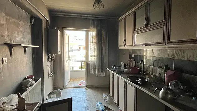 Tahliye davasını kaybeden kiracı, evi ateşe verdi
