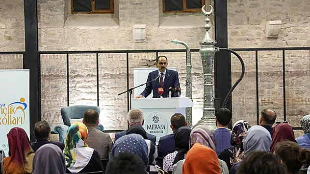 Tantavi Kültür ve Sanat Merkezi Cumhurbaşkanlığı Sözcüsü İbrahim Kalın'ı ağırladı