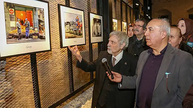 Tantavi usta fotoğrafçı Ozan Sağdıç'ı ağırladı