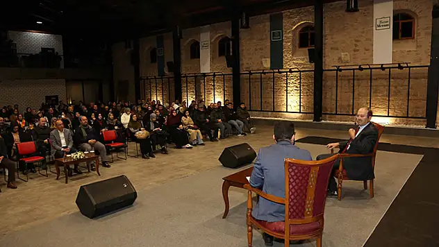 Tantavi'de Kış Akşamları'nın konuğu Yazar Yusuf Kaplan oldu