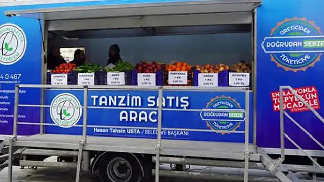 Tanzim satış noktalarında sebze fiyatları