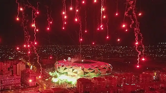 Taraftardan coşkulu kutlama

