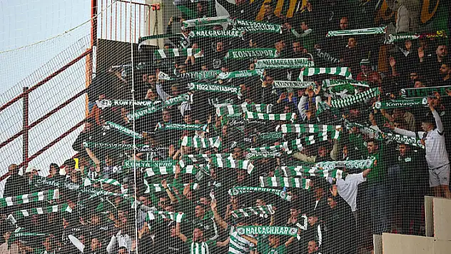 Taraftarlar, Konyaspor'u yalnız bırakmadı