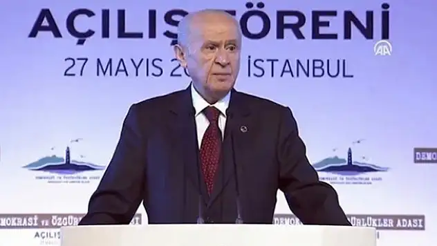 Tarihi açılışta Bahçeli'den önemli açıklamalar