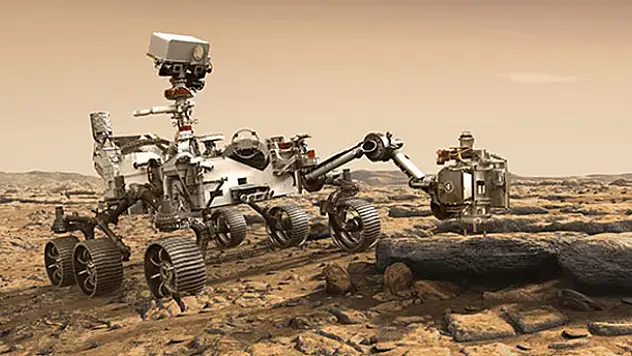 Tarihi anlar! 470 milyon km'lik yolculuk sona erdi, Mars'a iniş yaptı