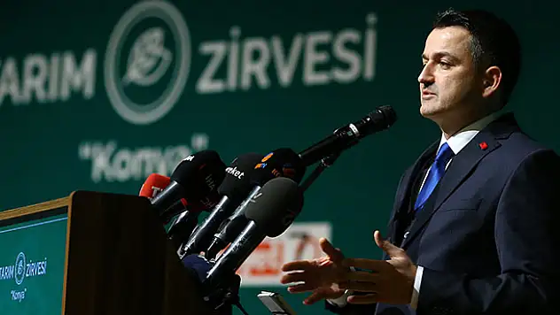 Tarım Bakanı Konya'da konuştu!