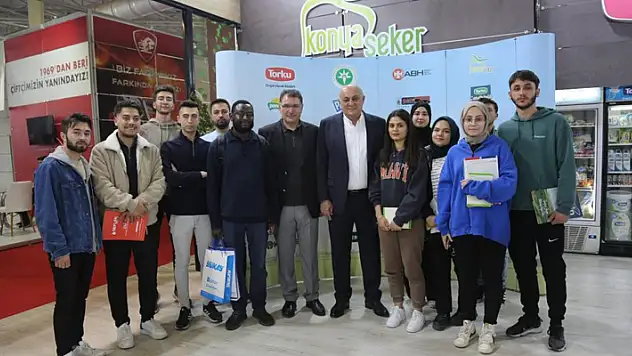 Tarım Fuarına Konya Şeker damgası
