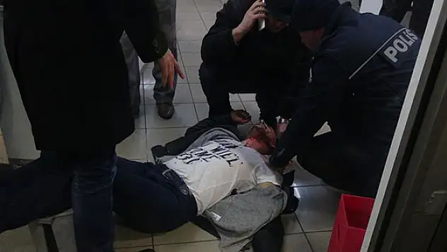 Tartıştığı kadını darp etti, yanındaki kişiyi makasla yaraladı