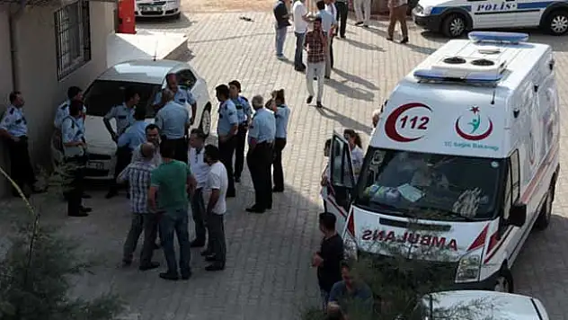 Tartıştığı kocasına kurşun yağdırdı