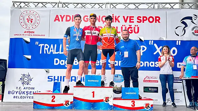 Taşkentli pedallar kürsüye çıktı