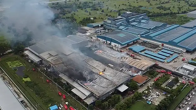 Tayland'da kağıt fabrikasında yangın: 8 ölü, 26 yaralı