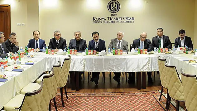 TBB Başkanı Hüseyin Aydın KTO'yu Ziyaret Etti