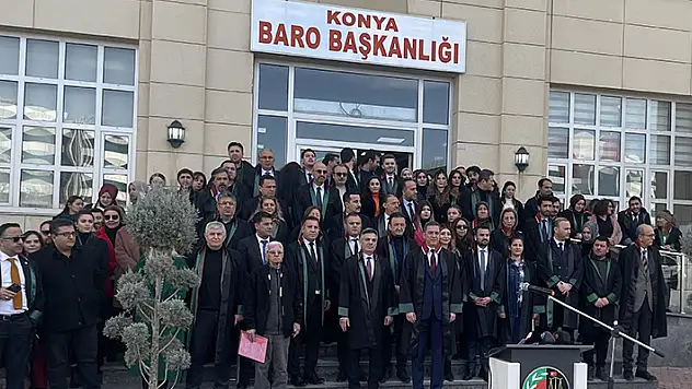TBB Başkanı Sağkan, Konya Barosu Başkanı Unkur'u ziyaret etti
