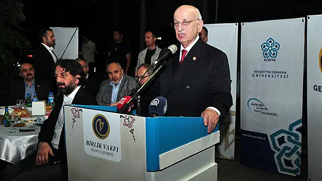 TBMM Başkanı Kahraman, NEÜ'de düzenlenen iftar programına katıldı