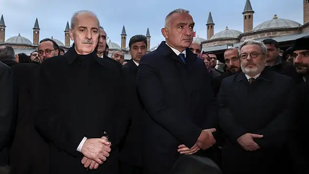 TBMM Başkanı Kurtulmuş ile Kültür ve Turizm Bakanı Ersoy Şebiarus duasına katıldı
