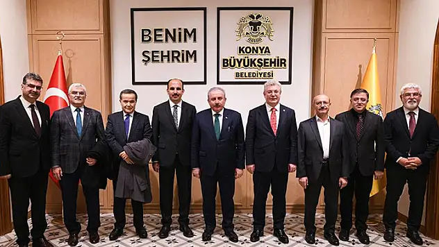 TBMM Başkanı Şentop Başkan Altay'ı ziyaret etti
