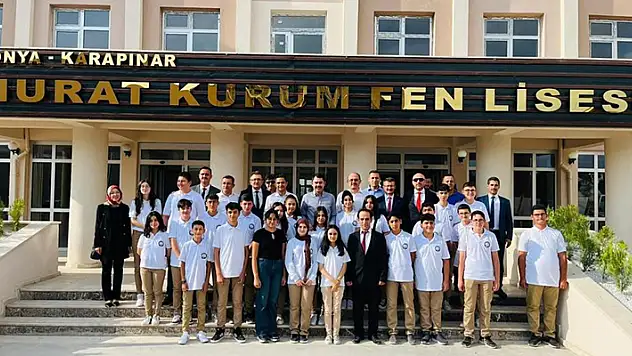 TBMM Çevre Komisyonu Başkanı Kurum, adının verildiği okulu ziyaret etti
