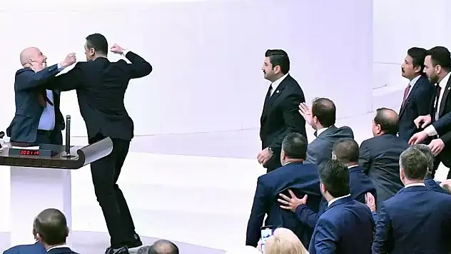 TBMM Genel Kurulu'nda kavga
