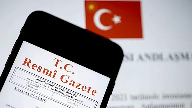 TBMM kararları Resmi Gazete'de
