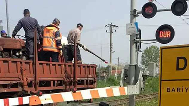 TCDD'den Konya- Karaman arası ilaçlama uyarısı