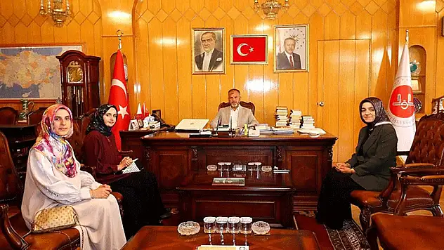 TDV yurt heyetinden Konya İl Müftüsü Öge'ye ziyaret