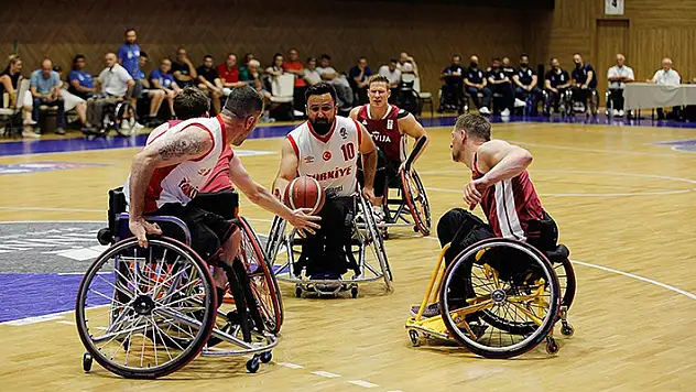 Tekerlekli Sandalye Basketbol A Milli Takımı, Avrupa B Ligi'nde şampiyon oldu
