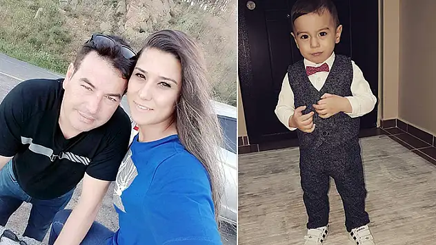Tekirdağ'da eşi tarafından öldürülen kadın ile oğlu toprağa verildi


