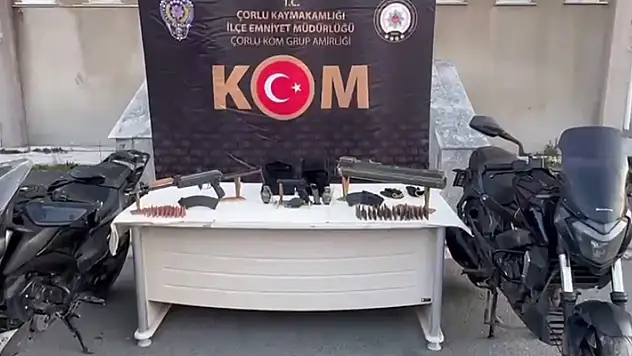 Tekirdağ'da 'Mahzen-19' operasyonu 13 gözaltı
