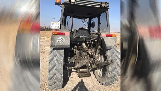 Tekirdağ'dan çalınan traktör Konya'da bulundu