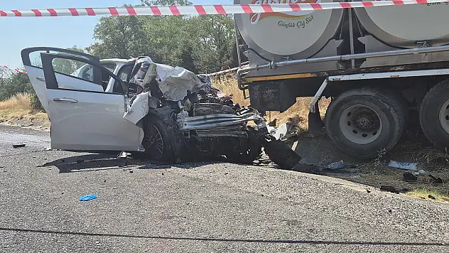 Tekirdağ'da korkunç kazada otomobildeki 4 kişi öldü