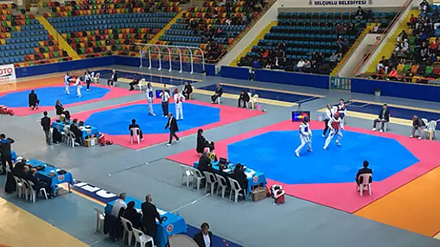 Tekvandocular Türkiye Şampiyonası'nda Konya'da tatamiye çıkacak
