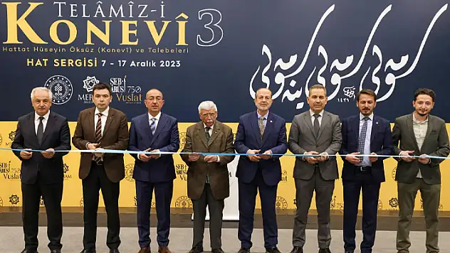 Telamiz-i Konevi Hat Sergisi'nin üçüncüsü açıldı