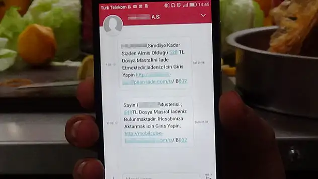 Telefonuna gelen mesaja tıkladı, 30 bin TL'sinden oldu